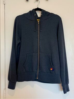Aviator Nation gray/navy hoodie